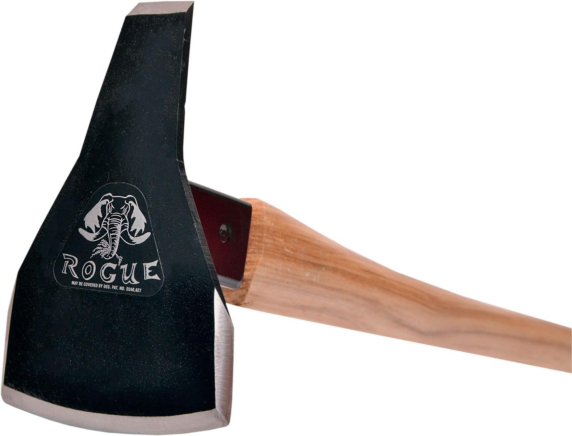 ROGUE Prohoe Triangle Head Hoe with 40" Curved Hickory Handle