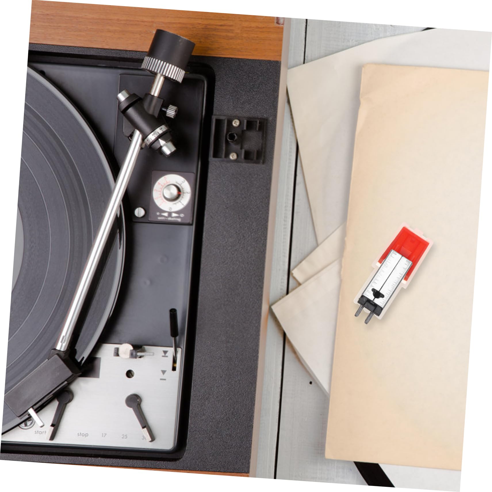 BESTonZON 4pezzi Turntable Stylus Needle Testina Magnetica Per Disco Vinile Puntina Di Ricambio Per Giradischi Accessorio Per Fonografi Facile Installazione e Suono