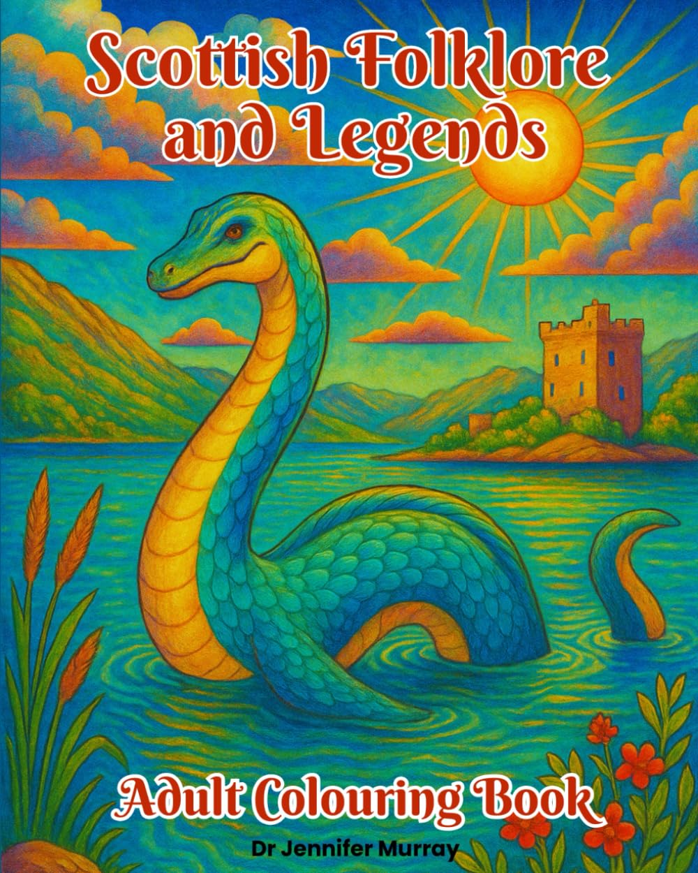 Scottish Folklore and Legends: Adult Colouring Book