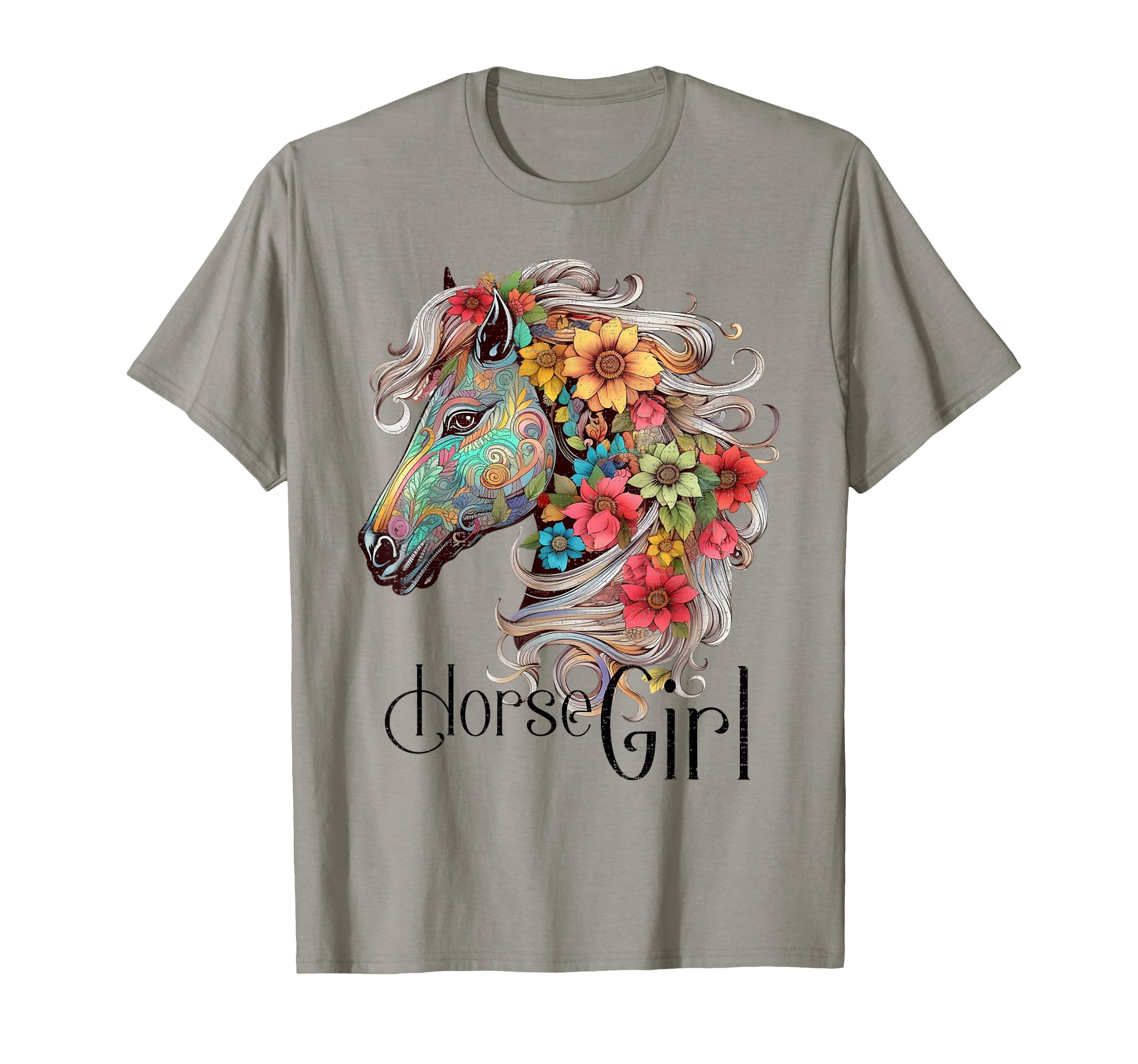 Horse Girl - Just A Girl Who Loves Horses, Horseback Riding T-Shirt