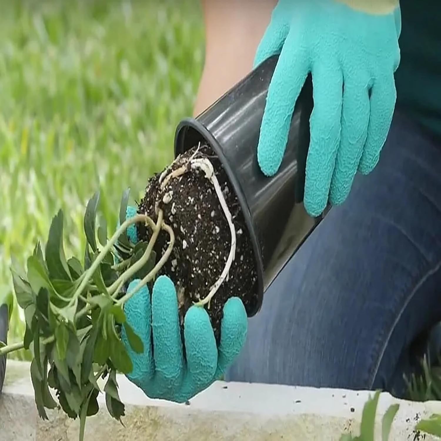 G & F Products Women’s Gardening Gloves, Micro-Foam Coated, Durable, Flexible Nylon Shell, Textured Palm for Maximum Grip