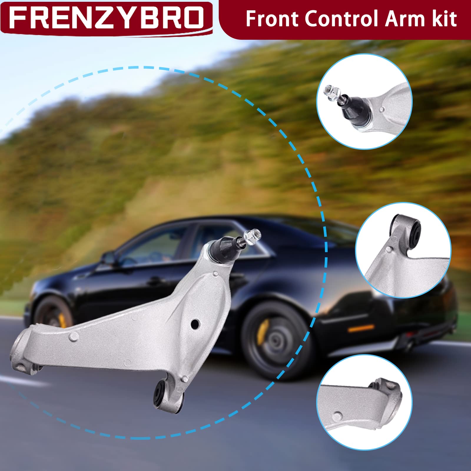 Amazon.com: Frenzybro Front Right Lower Control Arm Ball Joint 