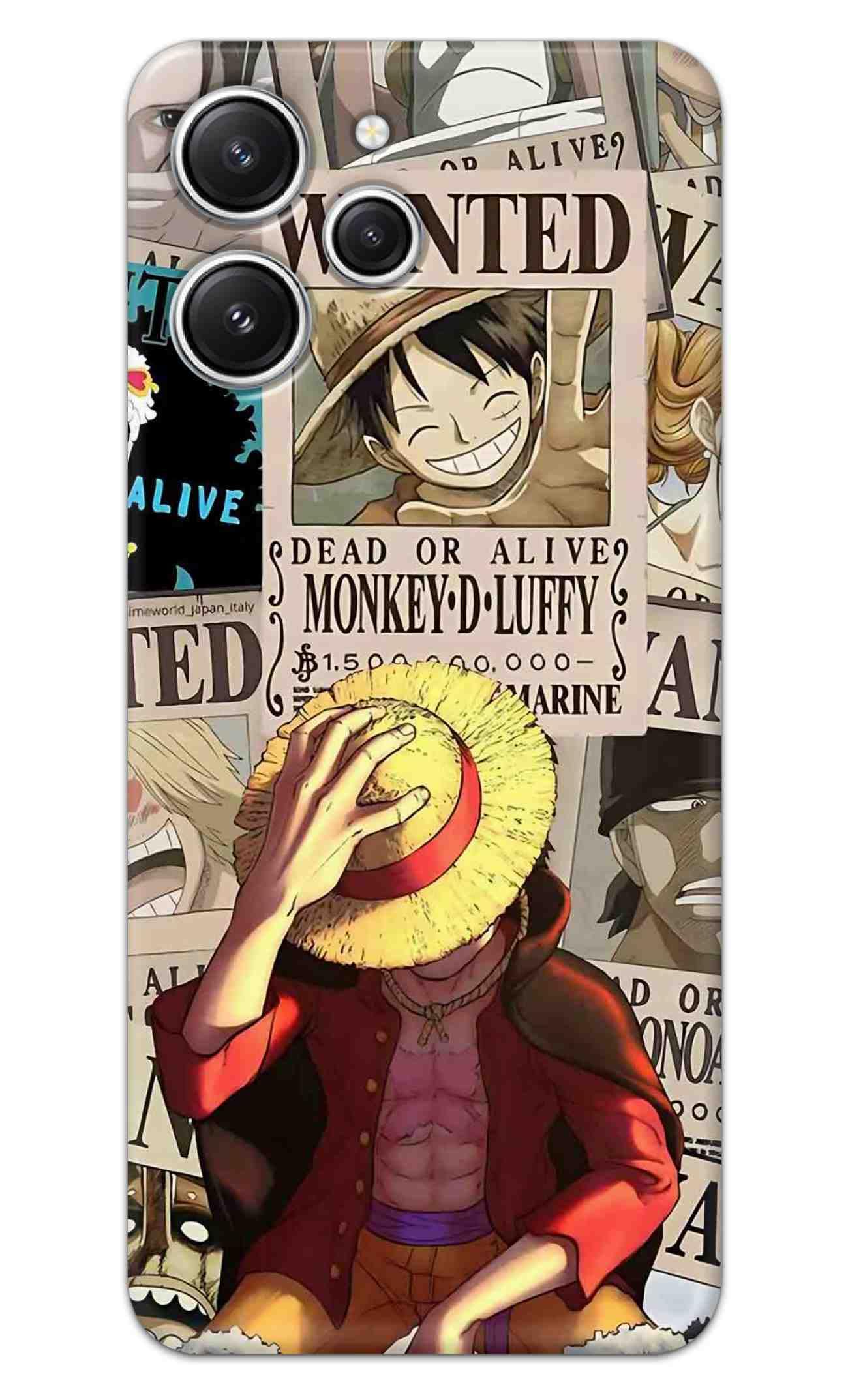 NDCOM Plastic for Redmi 12 4G / Redmi 12 5G /Poco M6 Pro 5G Back Cover Anime One Piece Wanted Luffy Printed Hard Case (B0CNKLS1GT) Amazon Price History, Amazon Price Tracker