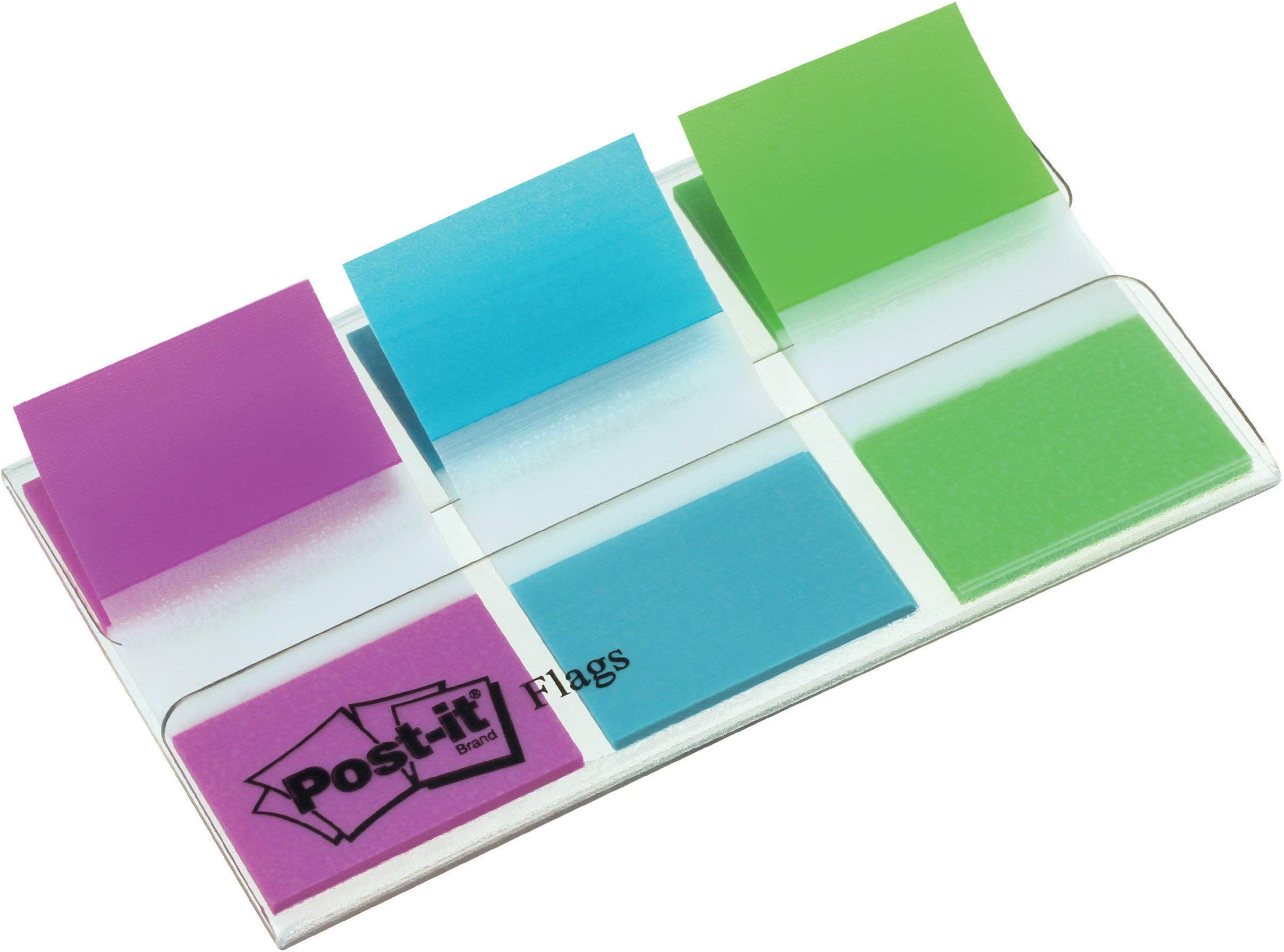 Post-It 680-PBG - Marcador index, 79 x 49, Violeta/ Azul/ Verde