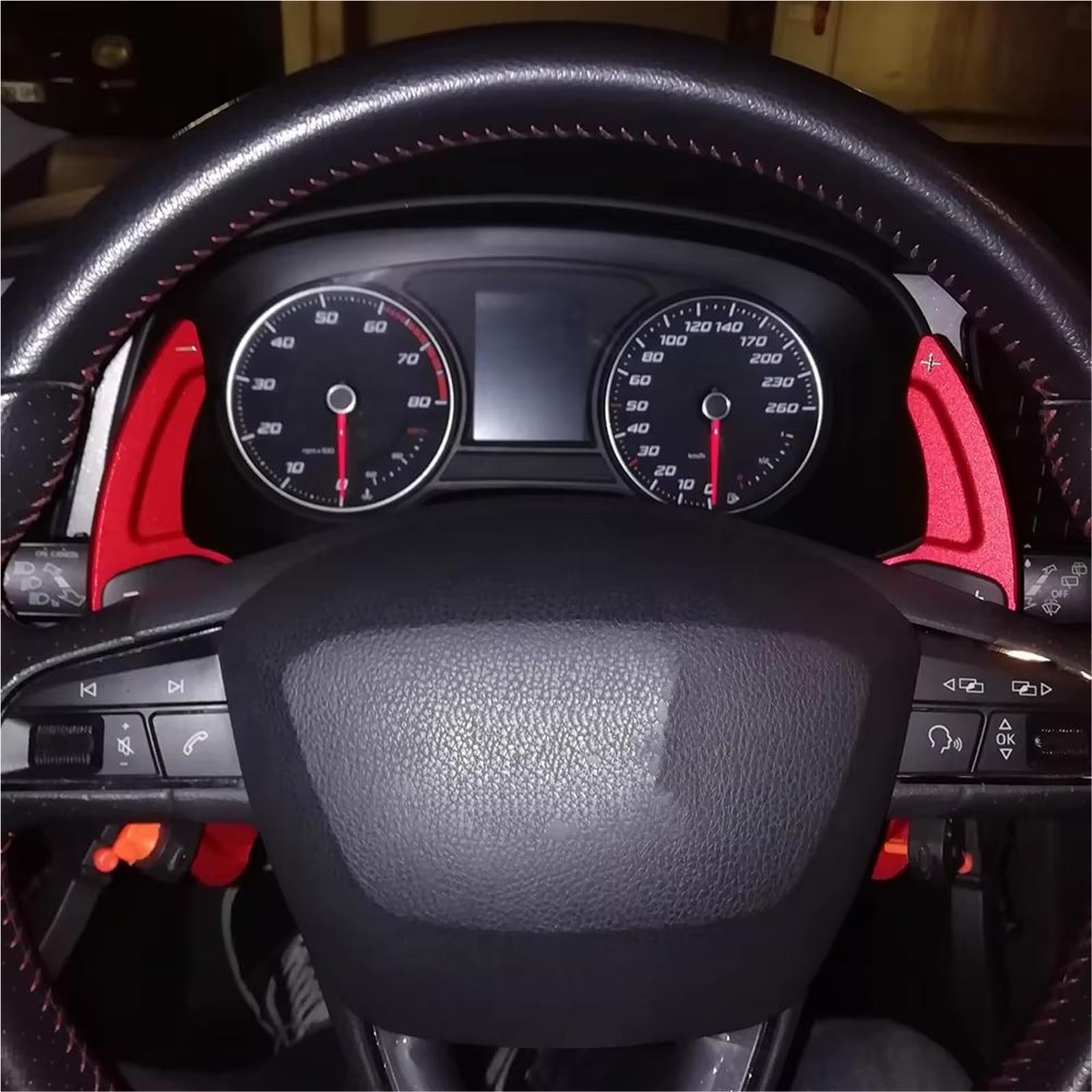 Fissi Compatibile Con Seat Per Ibiza 6P 2017 2018 2019 2020 2021 2022 2023 Paddle Shifter Auto Volante Paddles Per Estendere