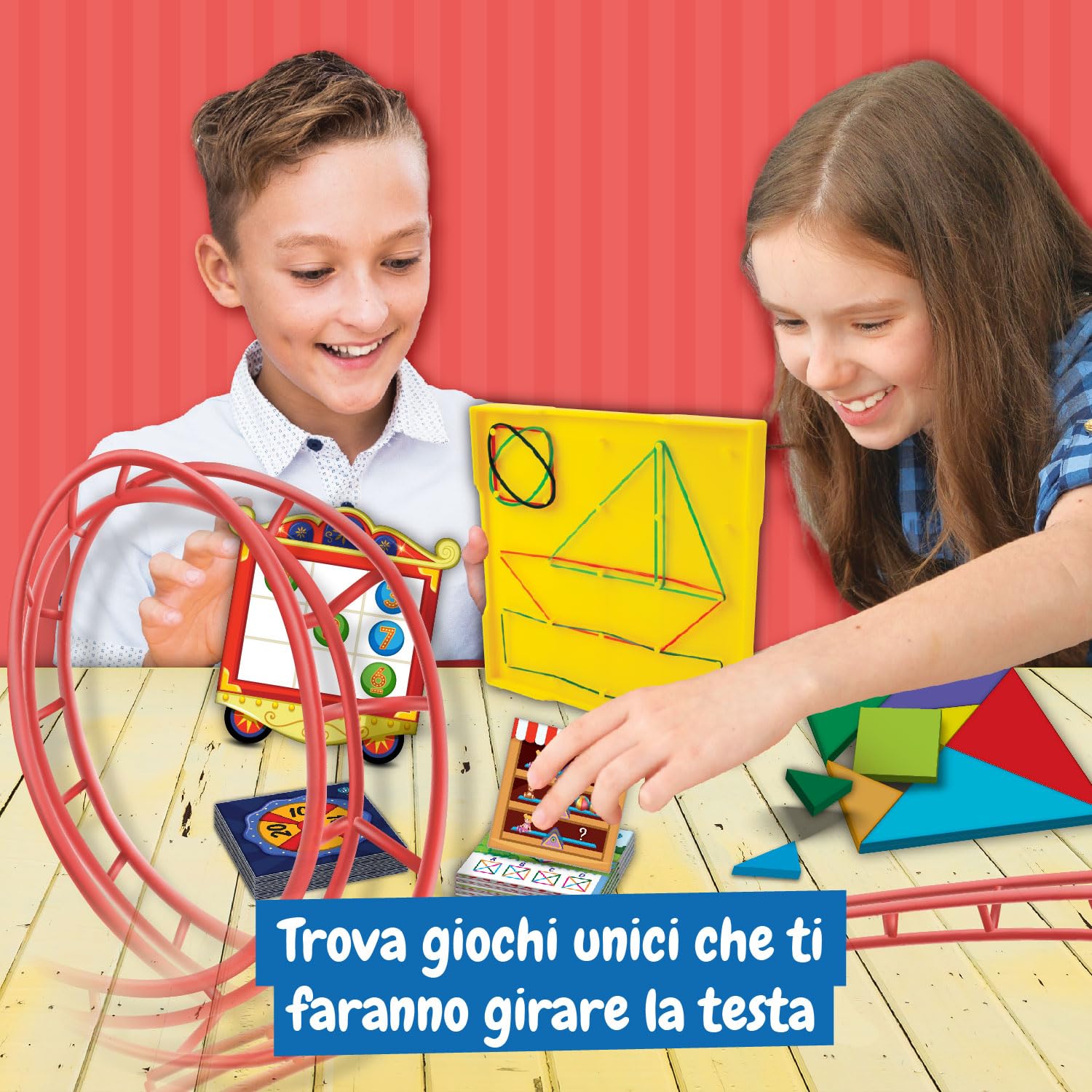 Science4you Sfida Matematica - Giochi Matematici per Bambini, Giochi Educativi Montessori 5 6 7 8+ anni con 12 Sfide di Matematica - Giochi di Società per Bambino e Bambina