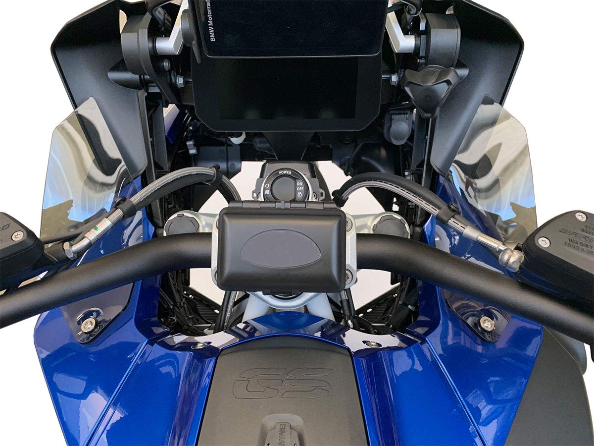 COPPIA DEFLETTORI LATERALI MAGGIORATI WRS R 1200 GS ADV 2013-18 / R 1250 GS ADV 2018-23 (Fumè)