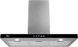 FISCHER COIFA DE PAREDE INFINITY DIGITAL TOUCH 90CM PRETA 127V19902-22549