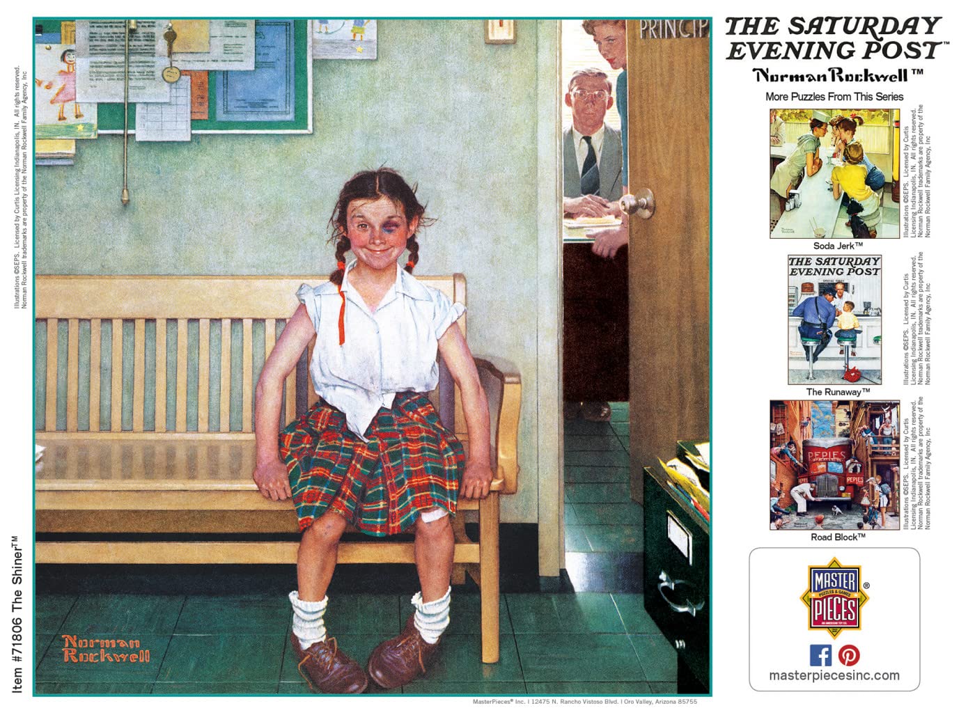 【新品・未開封】THE SATURDAY EVENING POST パズル Amazon | MasterPieces サタデーイブニングポストジグソーパズル