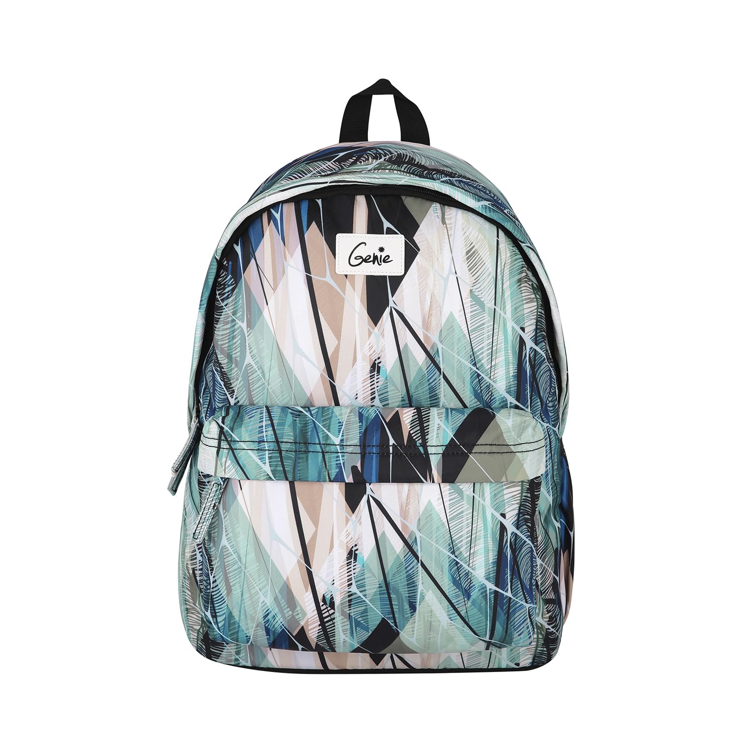 Genie Blurr Laptop Backpacks for Women, 16" Stylish and Trendy College Bags for Girls, Water Resistant and Lightweight Mini Bags for Office and Travelling Purpose, 18 Liters, Nylon Twill, Black (B0CW2T7HJL) Amazon Price History, Amazon Price Tracker