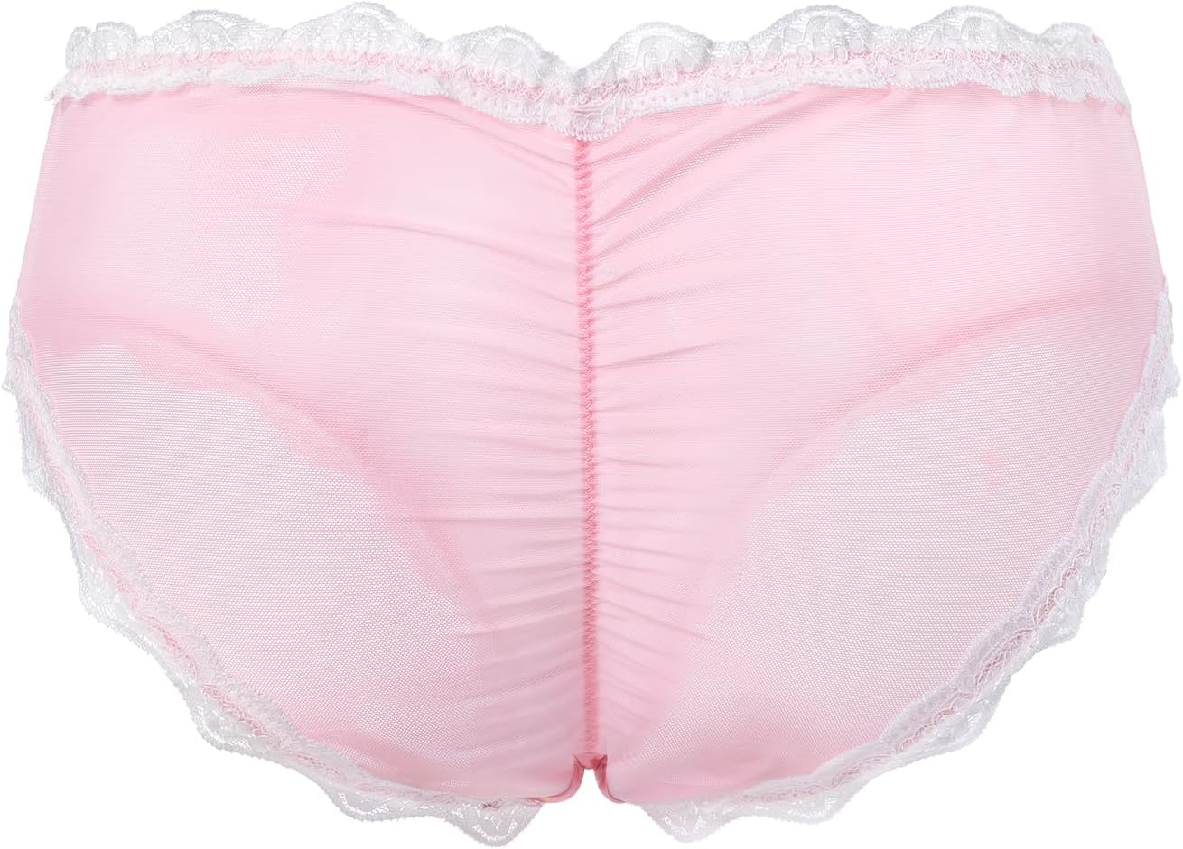 Littleforbig Unisex Hipster Briefs Snuggle Bunny Pattern Mesh Shaping Tucking Gaff Briefs for Sissies Crossdressers - Image 5