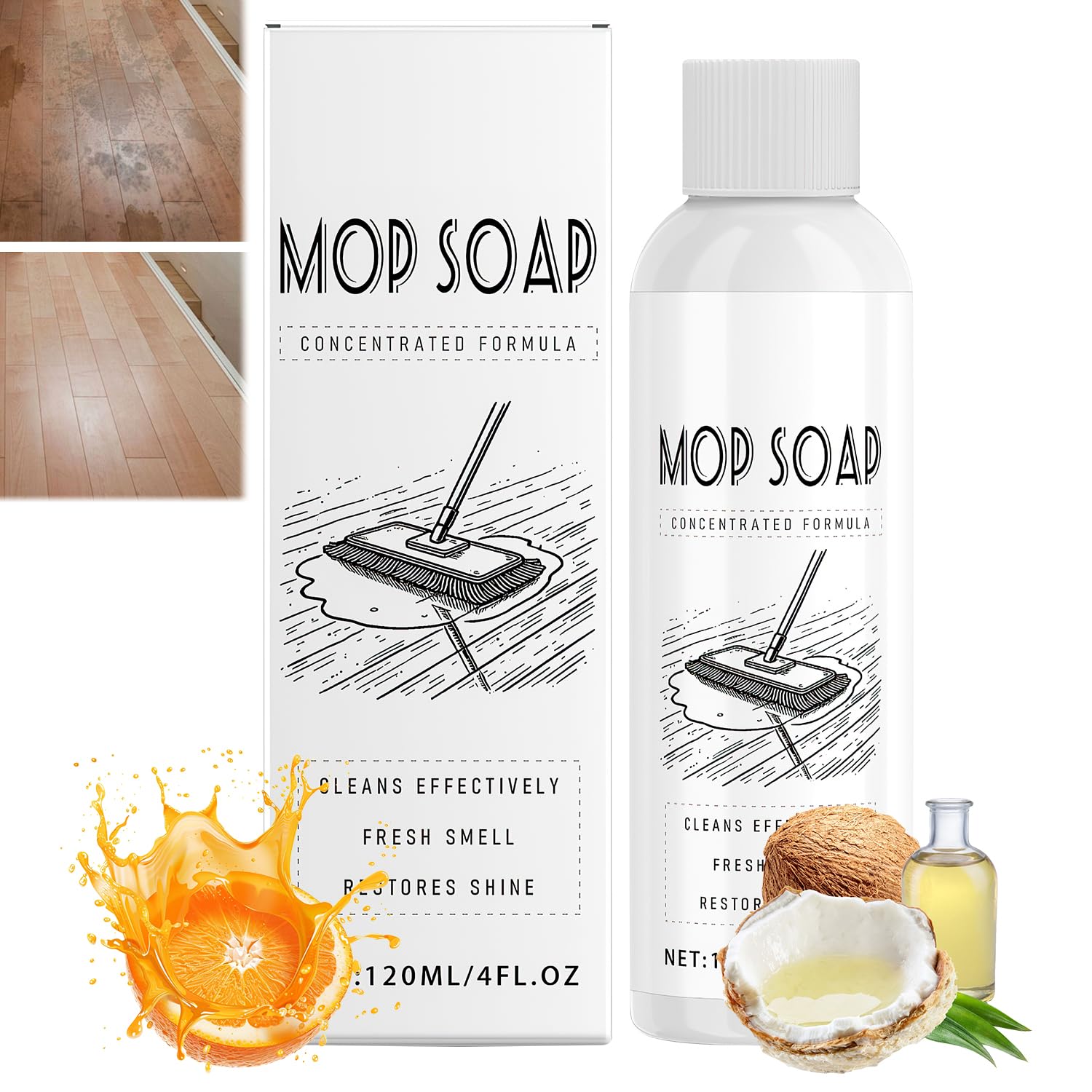 Yicengy Mop Soap Brazilian Waves, Mop Soap Scented, Highly Scented Mop Soap, Mop Soap, Mop Soap For Floor Cleaning, Luxury Mop Soap (1)
