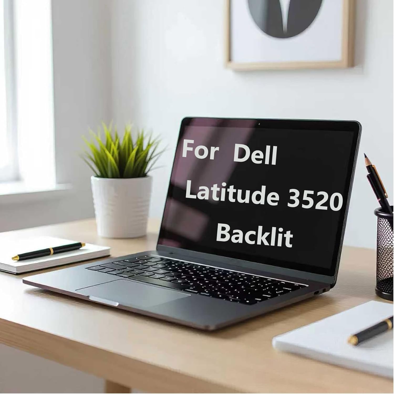 DJP76 0DJP76 Replacement Upper Case Palmrest Top Cover for DELL Latitude 3520 E3520 Series Laptop,Latitude 3520 Backlit Keyboard (Backlit)