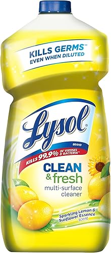Lysol Clean  Fresh Multi-Surface Cleaner limón y Essence de girasol espumoso 40 oz