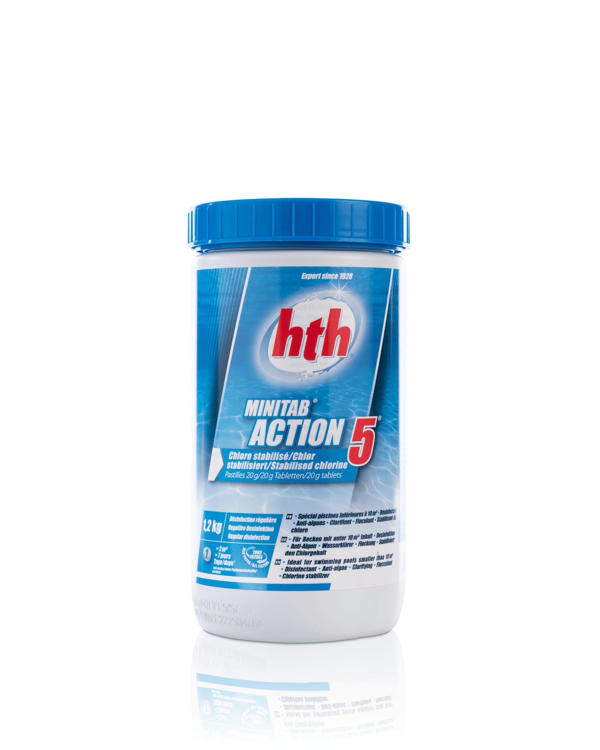 Minitab Action 5 Pastilles de Chlore pour Piscine