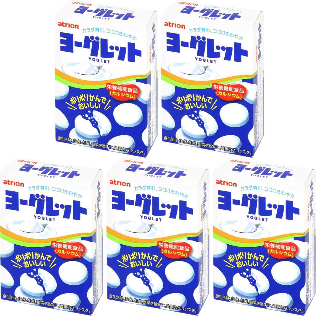 Amazon.com : Japanese Ramune Candy – Yoglet Yogurt Tablets 5 Pack