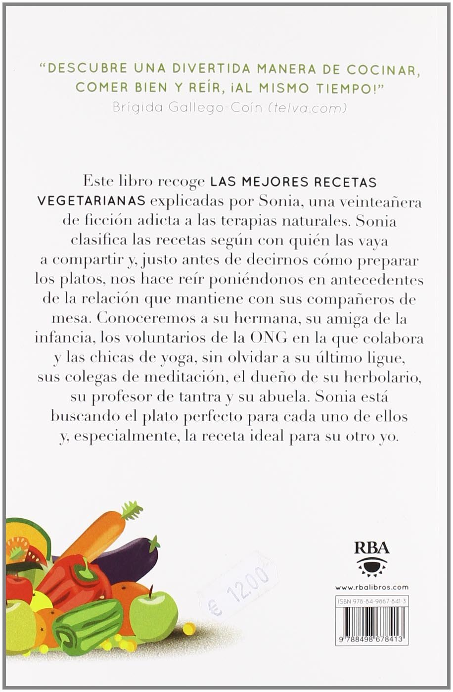 Mujer alternativa joven busca platos veg: 082 (OTROS GASTRONOMIA)