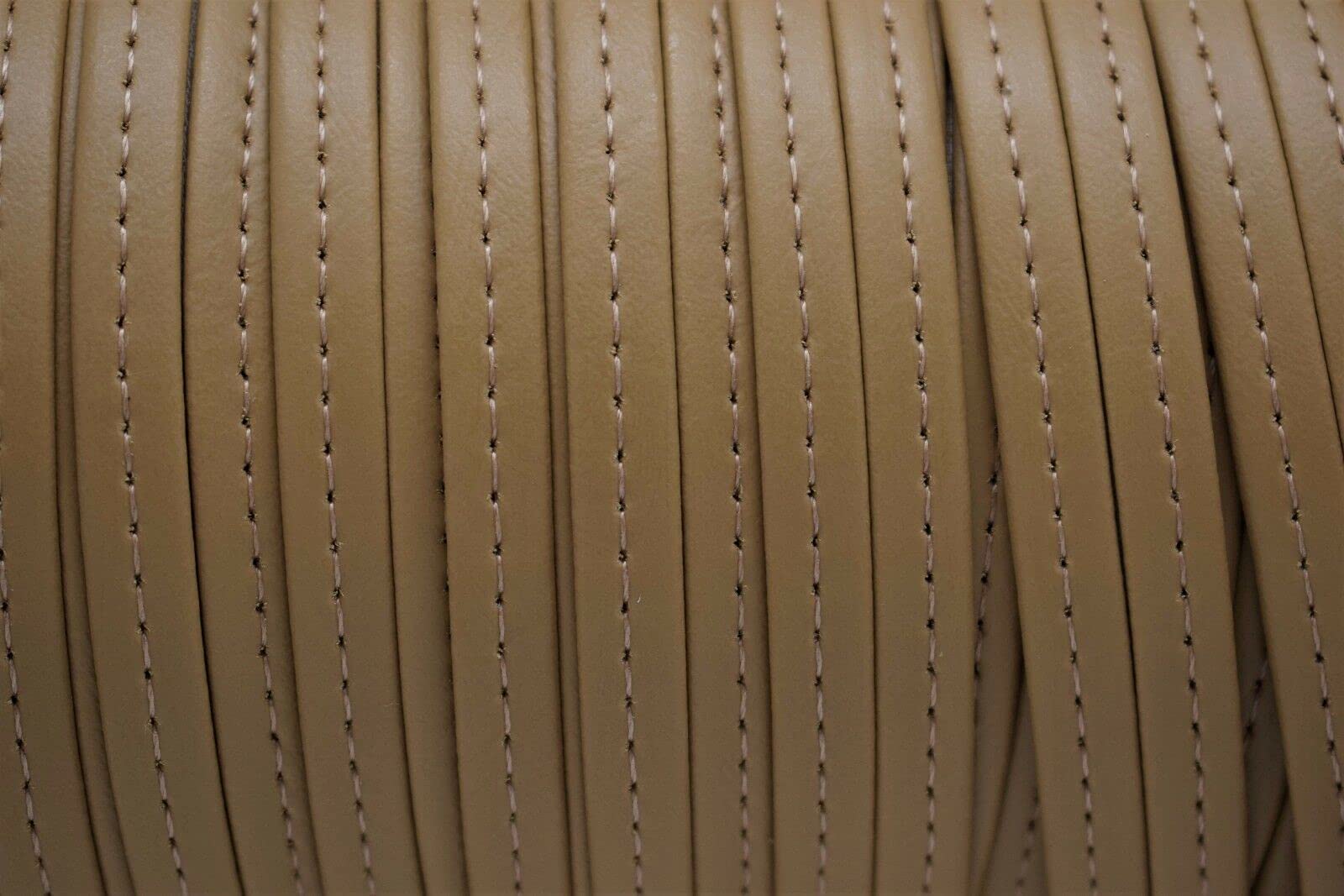 5 Yards Dark Tan Hidem Vinyl Marine Edge Trim Outdoor UV Fabric Upholstery