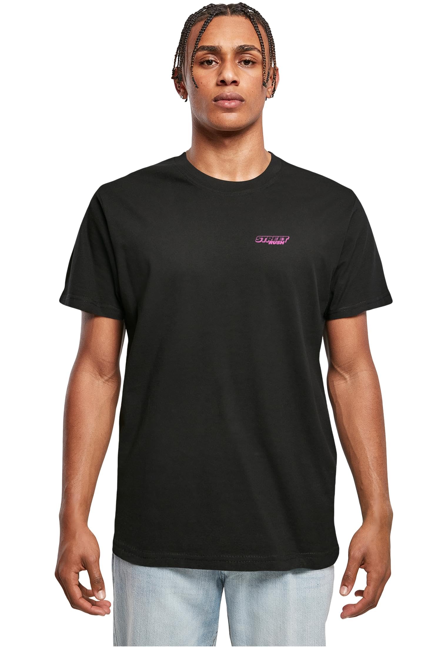 Mister Tee Mt4028-street Rush Car Tee T-Shirt Uomo (Pacco da 1)