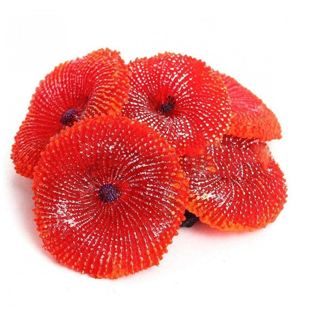 Aquarium Artificial Résine Coral Sea Ornement Ornement Poisson Débardeur Décoration Simulation Nontoxic