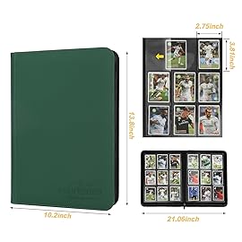 Foalgo Trading Card Binder, Card Collection Binder Album Folder with 540 Side Loading Pockets, 9 Pocket Trading Card Album Folder for TGC,MTG, Baseball Cards, Yugioh
