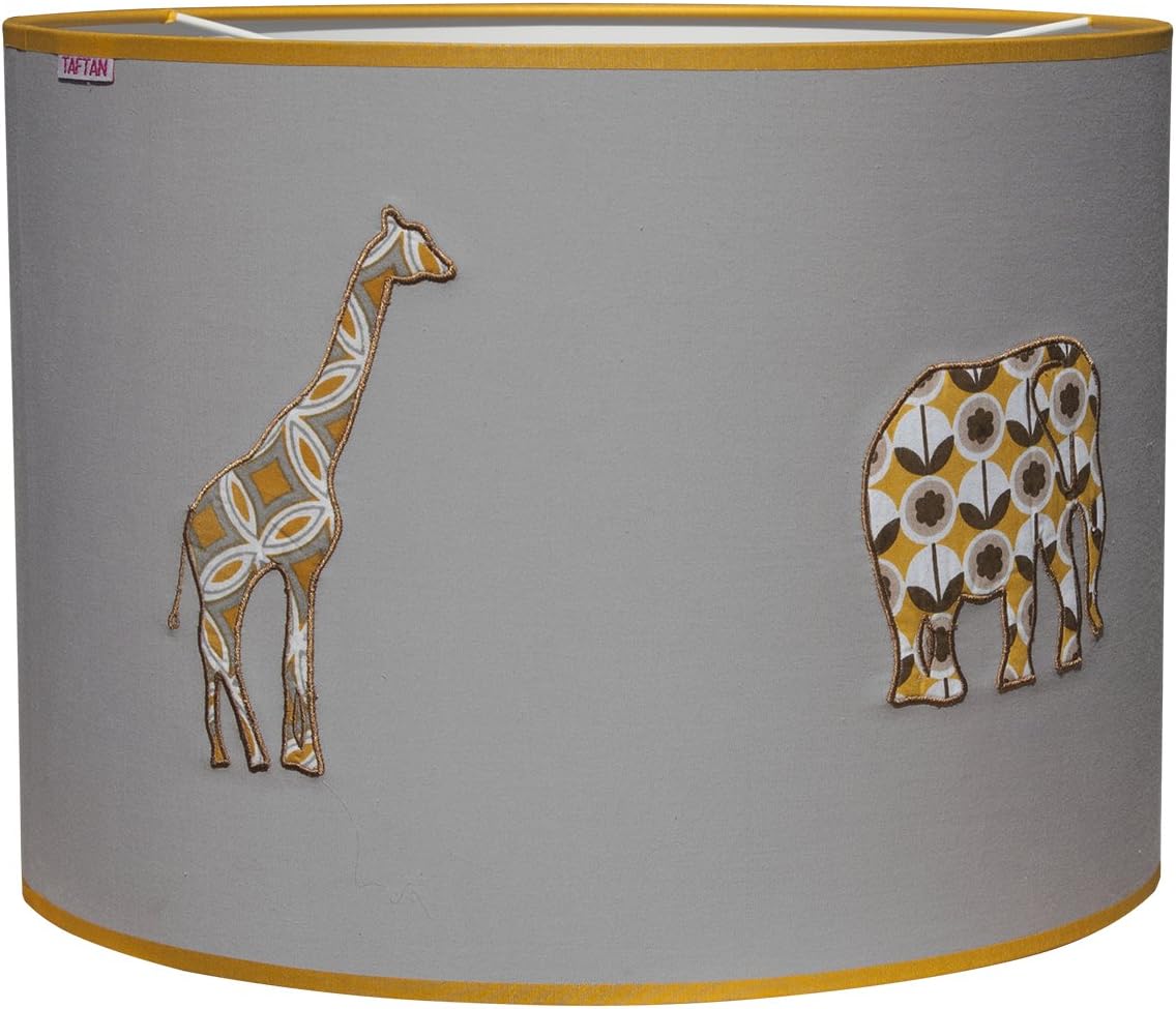 Taftan Hard Shade Lamp, Safari