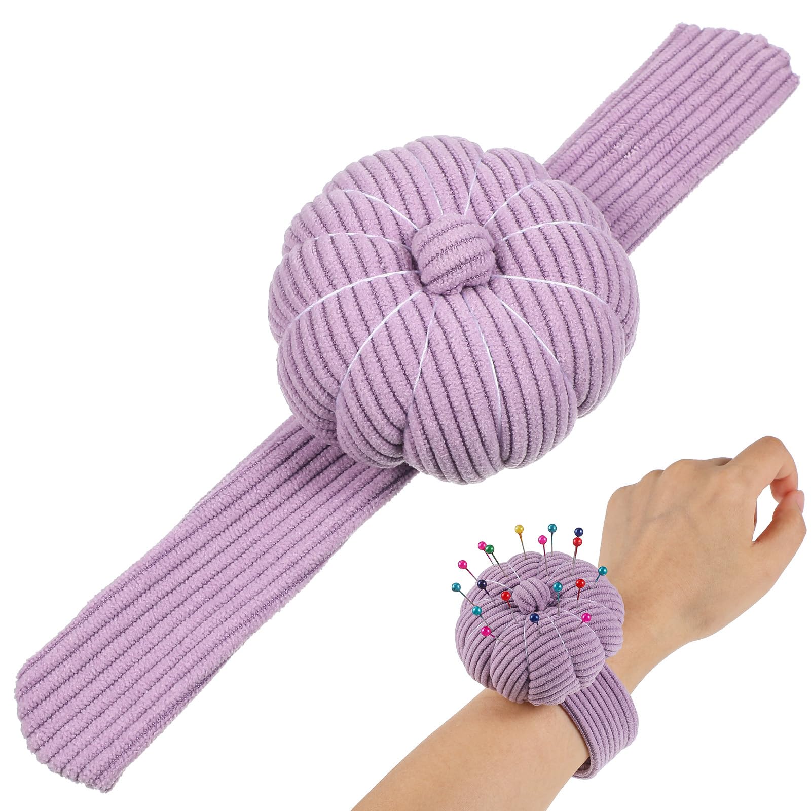 Joli coussin d'épingle raffiné pour travaux d'aiguille délicats