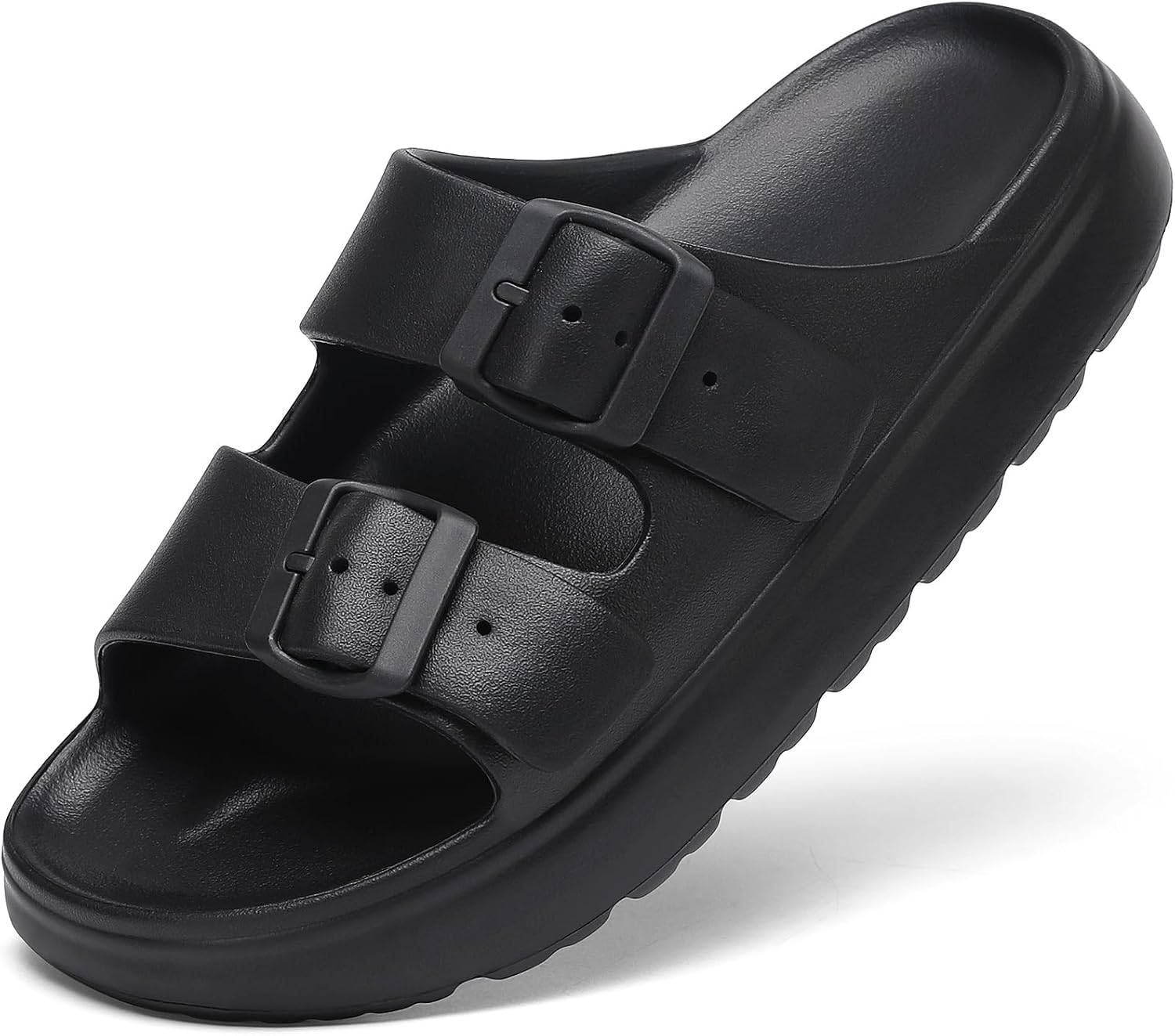 TIKVAW Women's Platform & Wedge Sandals with Arch Support for Woman Slides Comfort Lightweight Outdoor Slippers Ultra Cushion