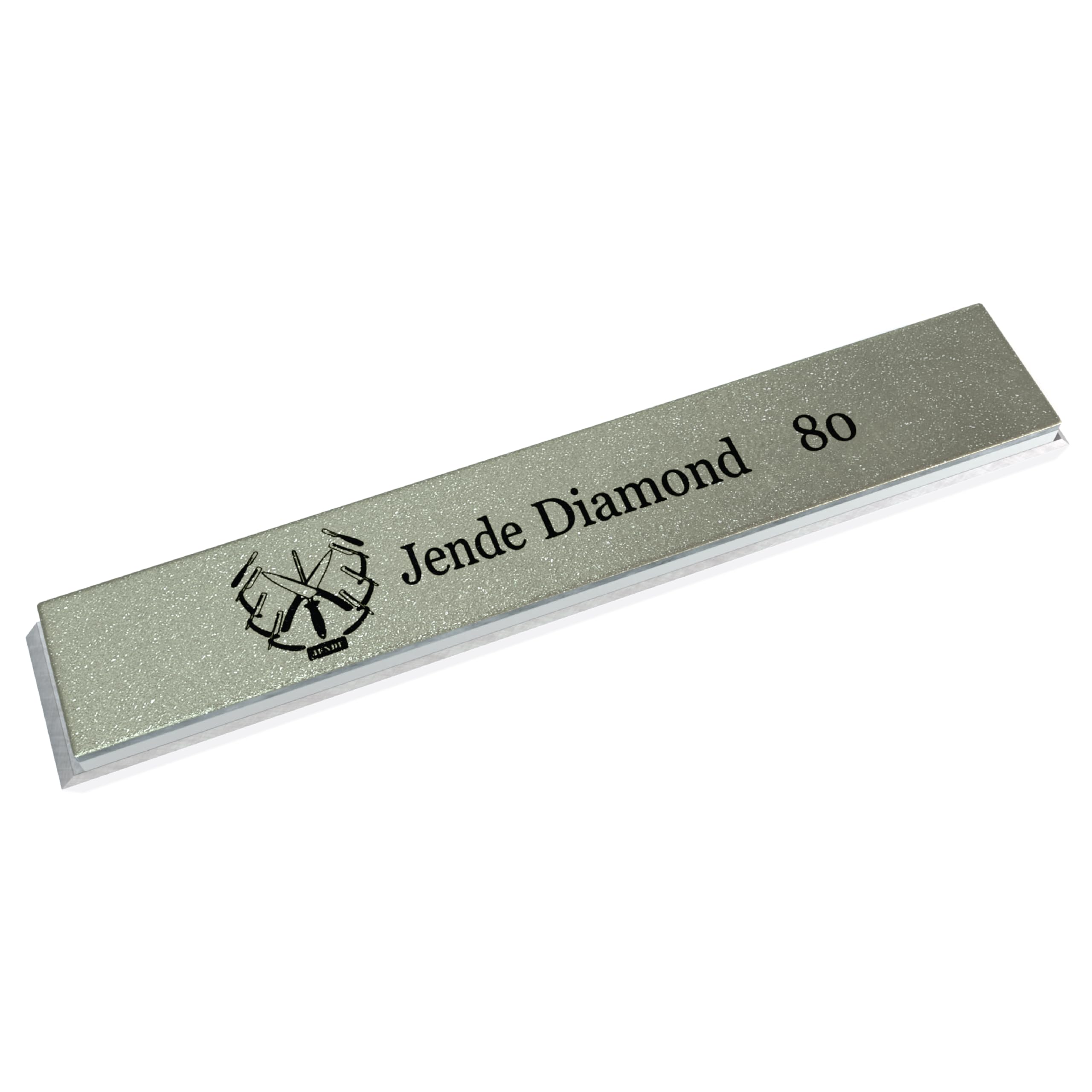 1x6 Jende Diamond Sharpening Stone Plate for Edge Pro, Jende JIGS, TSProf, Hapstone Sharpener, Ruxin (80 Grit)