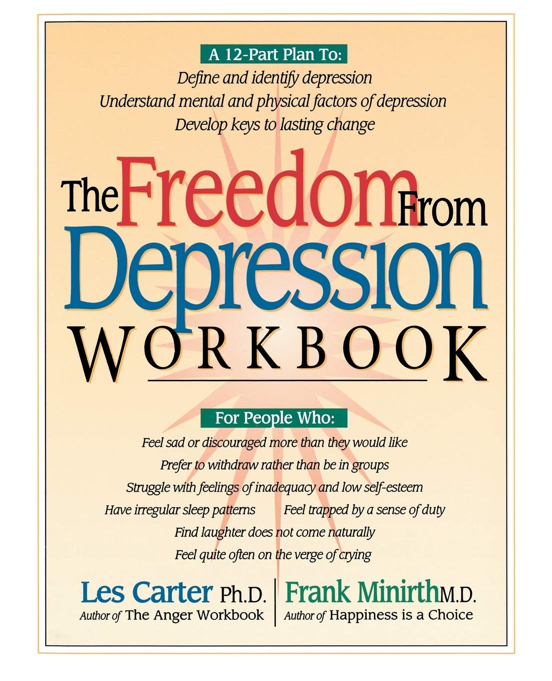 Freedom From Depression Workbook, The (Minirth Meier New Life Clinic Series)