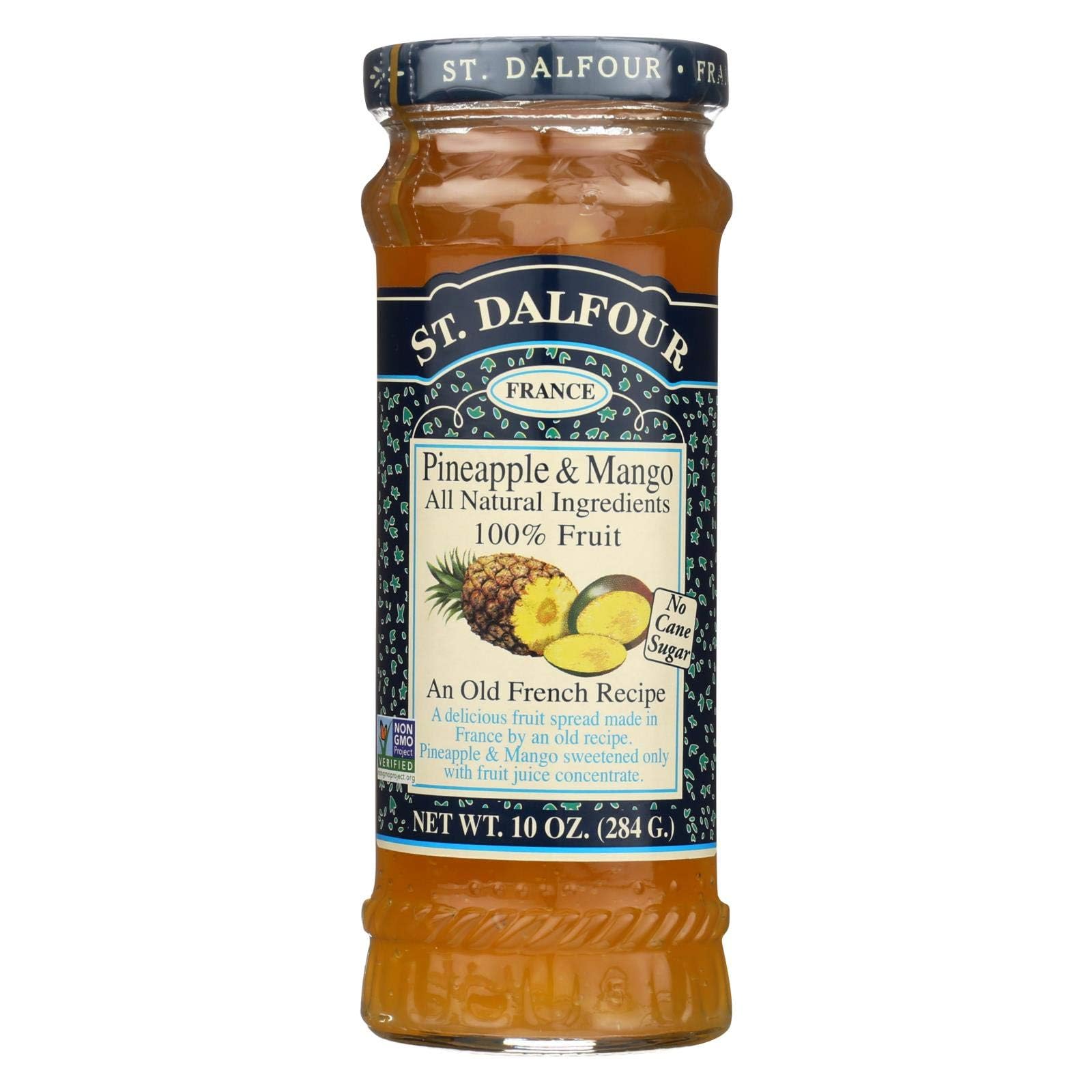 St Dalfour Pineapple Mango 10 Oz (Pack of 6)