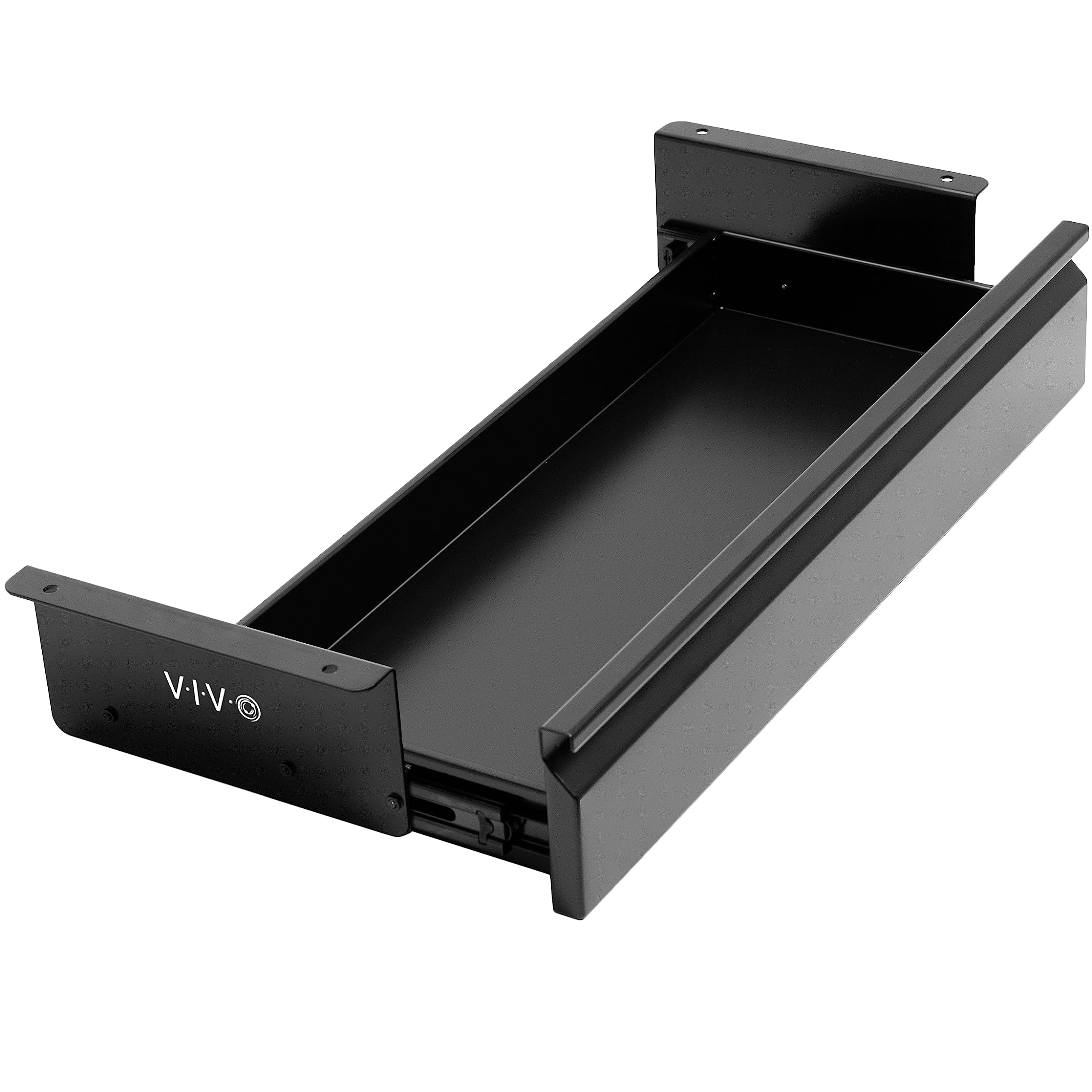 VIVO 22 inch Under Desk Slide Out Drawer Without Shell, Home Office Storage Organizer, Black, DESK-AC03A-22B