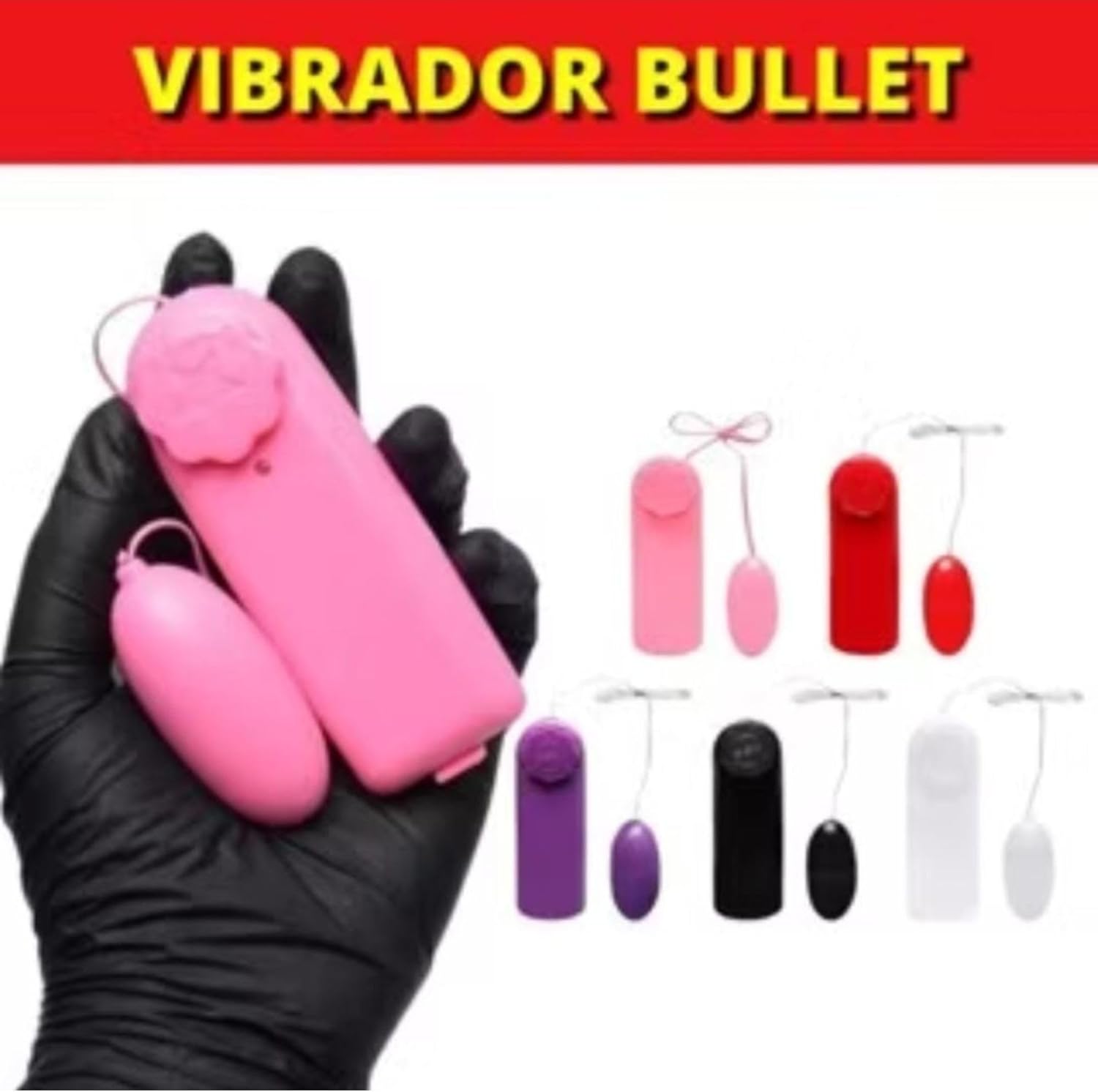 Bullet vibrator and its remote control.