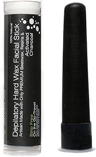 Natural Way Hard Wax: Face & Body Waxing | Activated Charcoal Formula Facial Stick, The barberâ€™s choice