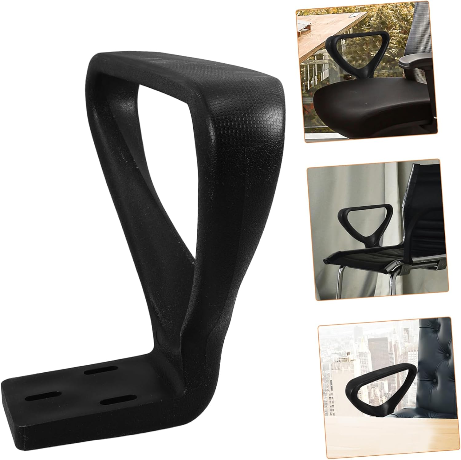 2pcs Ergonomic Office Chair Armrests Arm Covers Replacement Parts for Executive Chair Easy Install Arm Rests