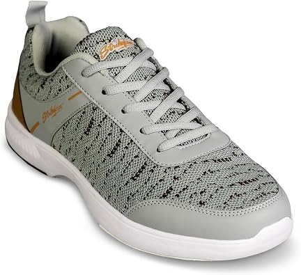 KR Strikeforce Flyer Mesh Lite Men's Athletic Bowling Shoe Come with #8 Slide Pad on Both Shoes for Right or Left Handed Bowlers