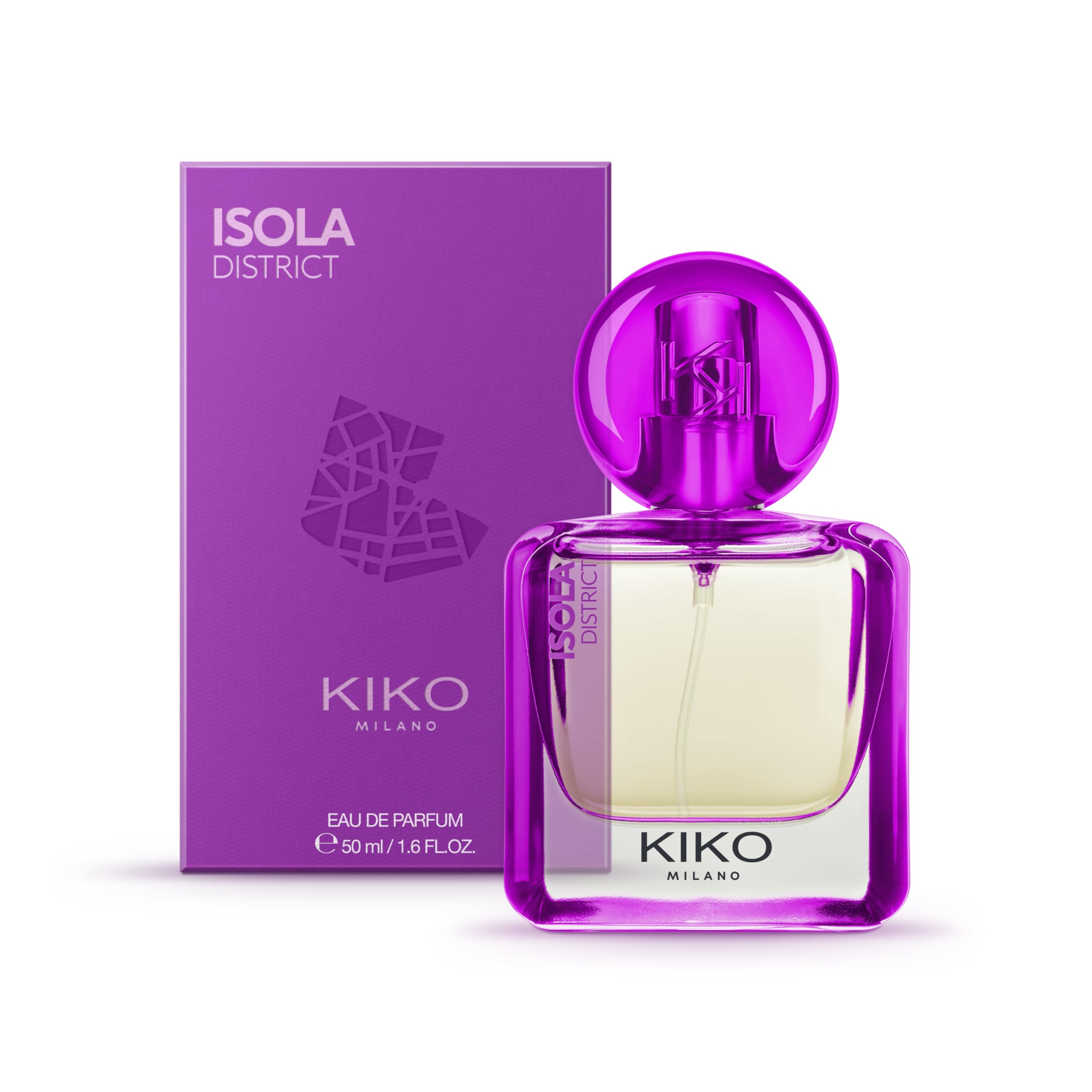 KIKO Milano Scent Of Milan Eau De Parfum Isola District, Eau De Parfum Ambrata, Moschus und Puder