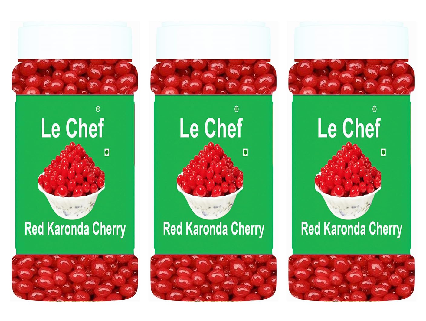 Le Chef Premium Karonda Red Cherries 100 gm X 3 | Combo Pack Of 3 |-image-15