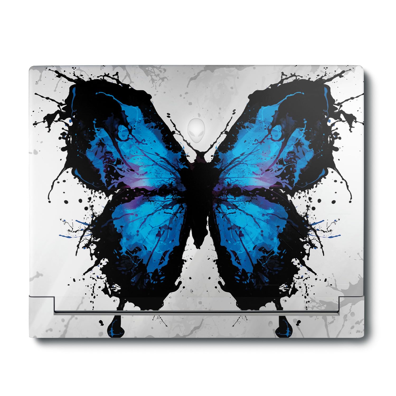 MightySkins Skin Compatible with Alienware X16 R1 (2023) Full Wrap Kit - Butterfly Splash | Protective, Durable, and Unique Vinyl Decal wrap Cover | Easy to Apply &amp; Change Styles | Made in The USA