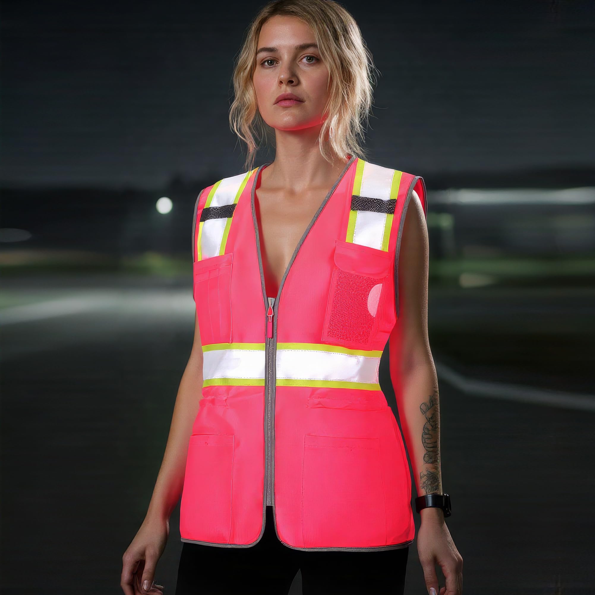 Sicherheitsweste für Damen, Warnweste für Damen