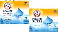 Vista 14 de Arm & Hammer Power Sheets - Detergente para ropa, lino fresco, 50 unidades, hasta 100 cargas pequeñas (el embalaje puede variar)