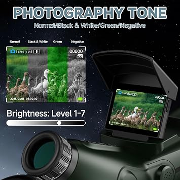 Smart Telescope,Refractor Auto-Focus Portable Digital Electronic Telescopes | with 4K Astrophotography Camera, Internal And Externat Dual Screens Spotter for Adults and Beginners Astronomy