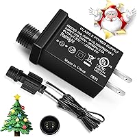 Vista 9 de Fuente de alimentación clase 2 de 4.5 V, enchufe de EE. UU., certificado UL, IP44, transformador de bajo voltaje impermeable para luz de Navidad