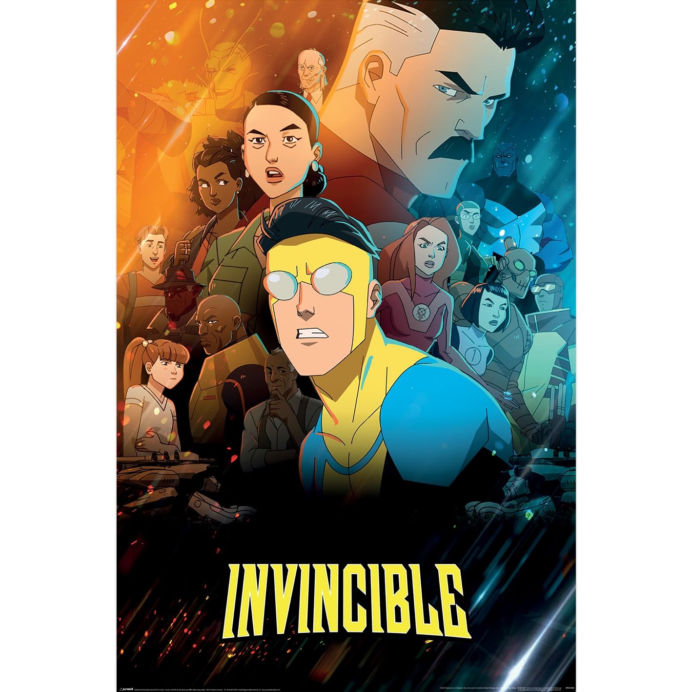 Invincible (Character Montage) Maxi Poster