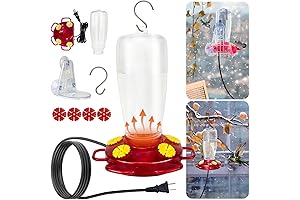 Warm Hummingbird Feeder: A Winter Haven for Sweet Nectar Lovers