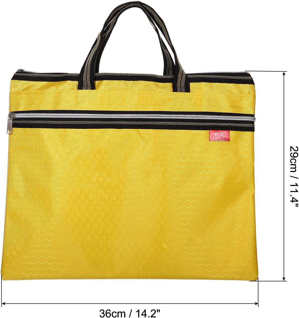 PATIKIL Waterproof Zipper File Bag, Documents Books Tools Storage Zip