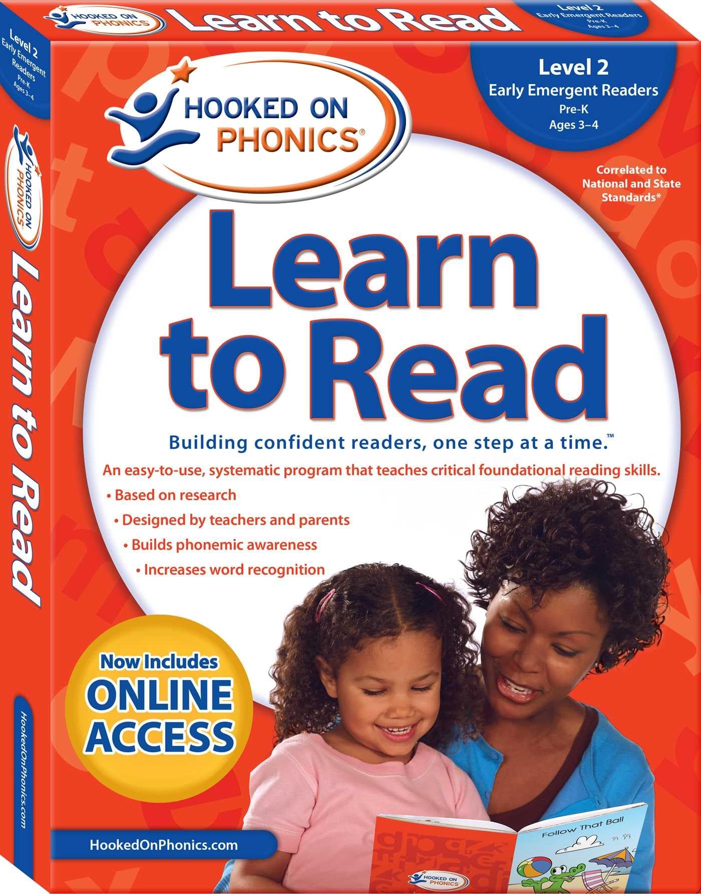 Hooked on Phonics Learn to Read - Level 2: Early Emergent Readers (Pre-K | Ages 3-4) (2)