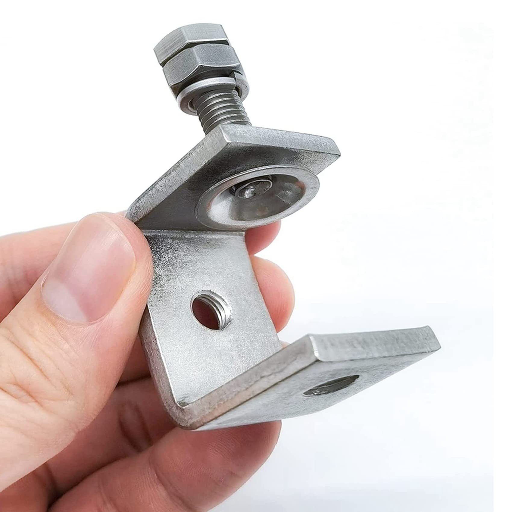 20 Piezas 16-25mm Juego de Abrazaderas de Carpintería de Alta Resistencia 304 Abrazadera C de Acero Inoxidable Herramientas de Abrazadera de para Soldar/Carpintero