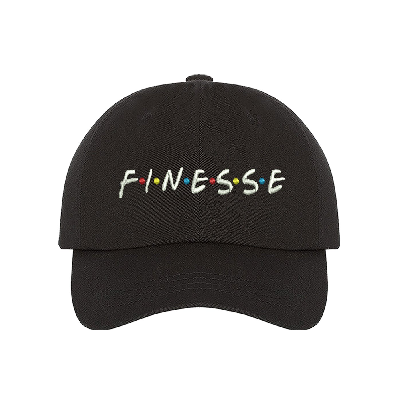 Prfcto Lifestyle Finesse Dad Hat- Black Baseball Cap- Unisex