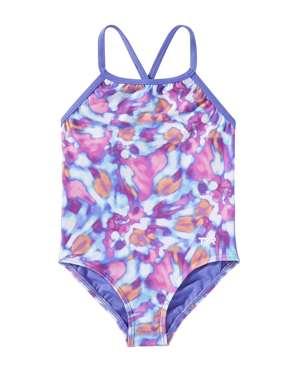 TYR Girls' Addy Diamondfit Durafast Elite One Piece Swimsuit